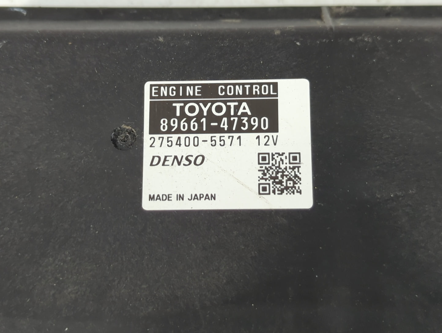 2011 Toyota Prius PCM Engine Control Computer ECU ECM PCU OEM P/N:275400-5571 89661-47390 Fits OEM Used Auto Parts - Oemusedautoparts1.com