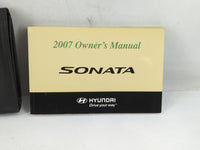 2007 Hyundai Sonata Owners Manual Book Guide P/N:A3KO-EU69M OEM Used Auto Parts - Oemusedautoparts1.com