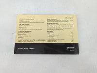 2007 Hyundai Sonata Owners Manual Book Guide P/N:A3KO-EU69M OEM Used Auto Parts - Oemusedautoparts1.com