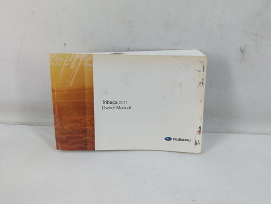 2011 Subaru Tribeca Owners Manual Book Guide OEM Used Auto Parts - Oemusedautoparts1.com