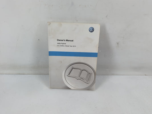 2013 Volkswagen Jetta Owners Manual Book Guide P/N:1325U1JEH21 OEM Used Auto Parts - Oemusedautoparts1.com