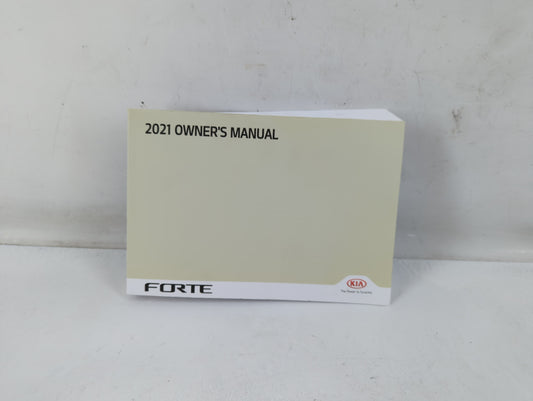 2021 Kia Forte Owners Manual Book Guide P/N:DLS4-EU0NB OEM Used Auto Parts - Oemusedautoparts1.com