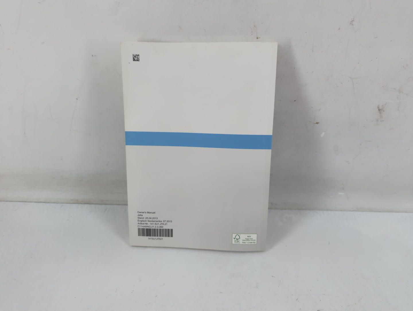 2014 Volkswagen Jetta Owners Manual Book Guide P/N:1415U1JT621 OEM Used Auto Parts - Oemusedautoparts1.com