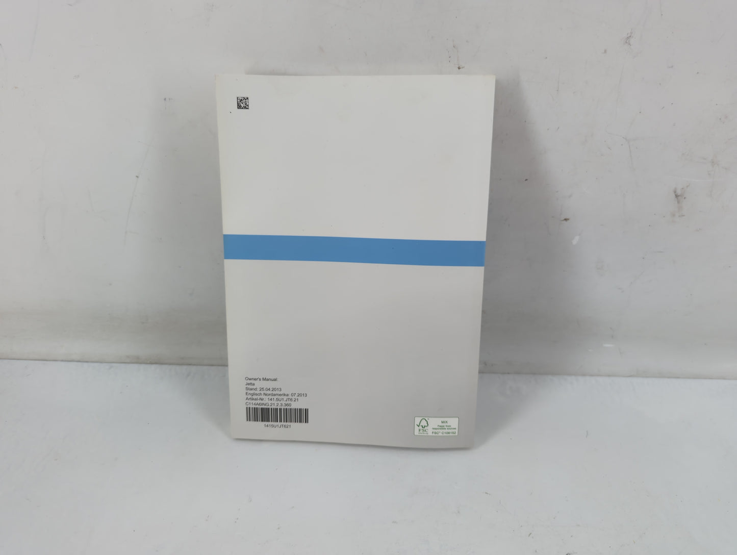 2014 Volkswagen Jetta Owners Manual Book Guide P/N:1415U1JT621 OEM Used Auto Parts - Oemusedautoparts1.com
