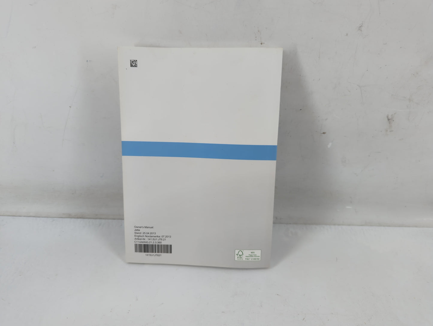 2014 Volkswagen Jetta Owners Manual Book Guide P/N:1415U1JT621 OEM Used Auto Parts - Oemusedautoparts1.com