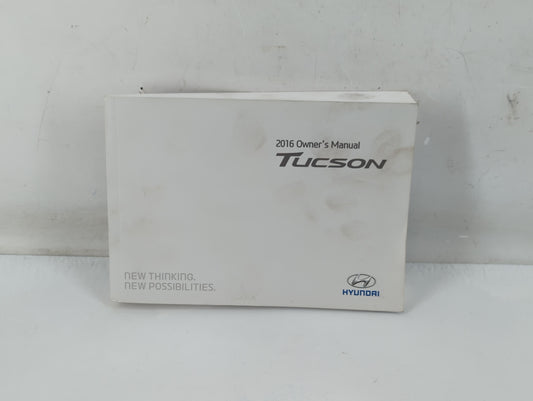 2016 Hyundai Tucson Owners Manual Book Guide P/N:GD30-EU64M OEM Used Auto Parts - Oemusedautoparts1.com