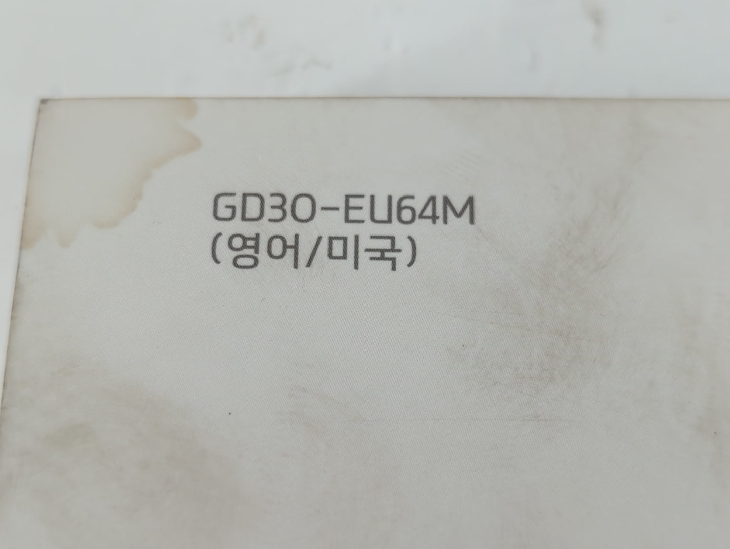 2016 Hyundai Tucson Owners Manual Book Guide P/N:GD30-EU64M OEM Used Auto Parts - Oemusedautoparts1.com