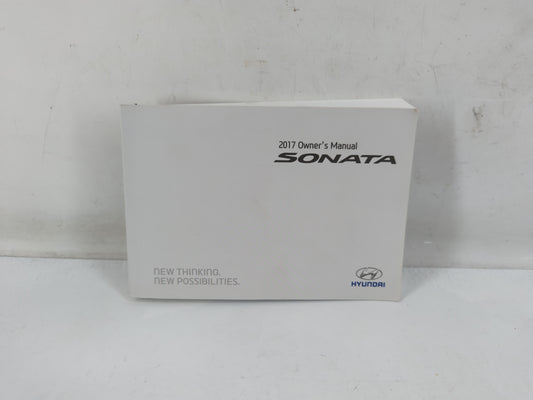 2017 Hyundai Sonata Owners Manual Book Guide OEM Used Auto Parts - Oemusedautoparts1.com