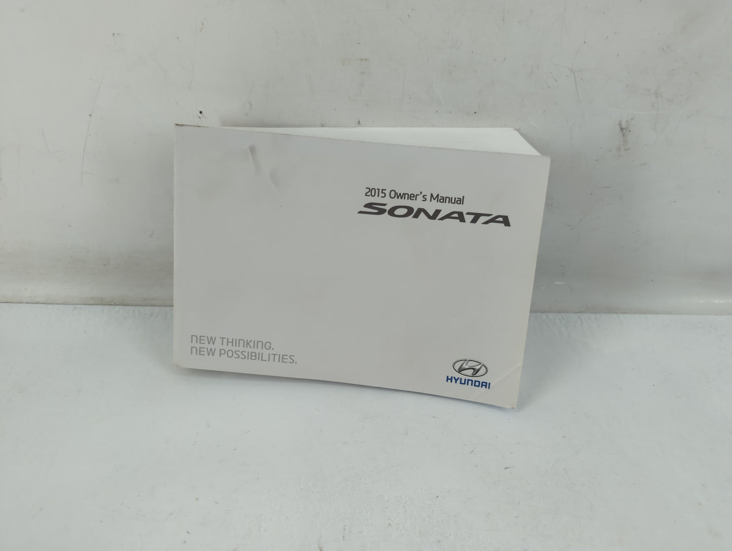 2015 Hyundai Sonata Owners Manual Book Guide P/N:FC10-EU52J OEM Used Auto Parts - Oemusedautoparts1.com