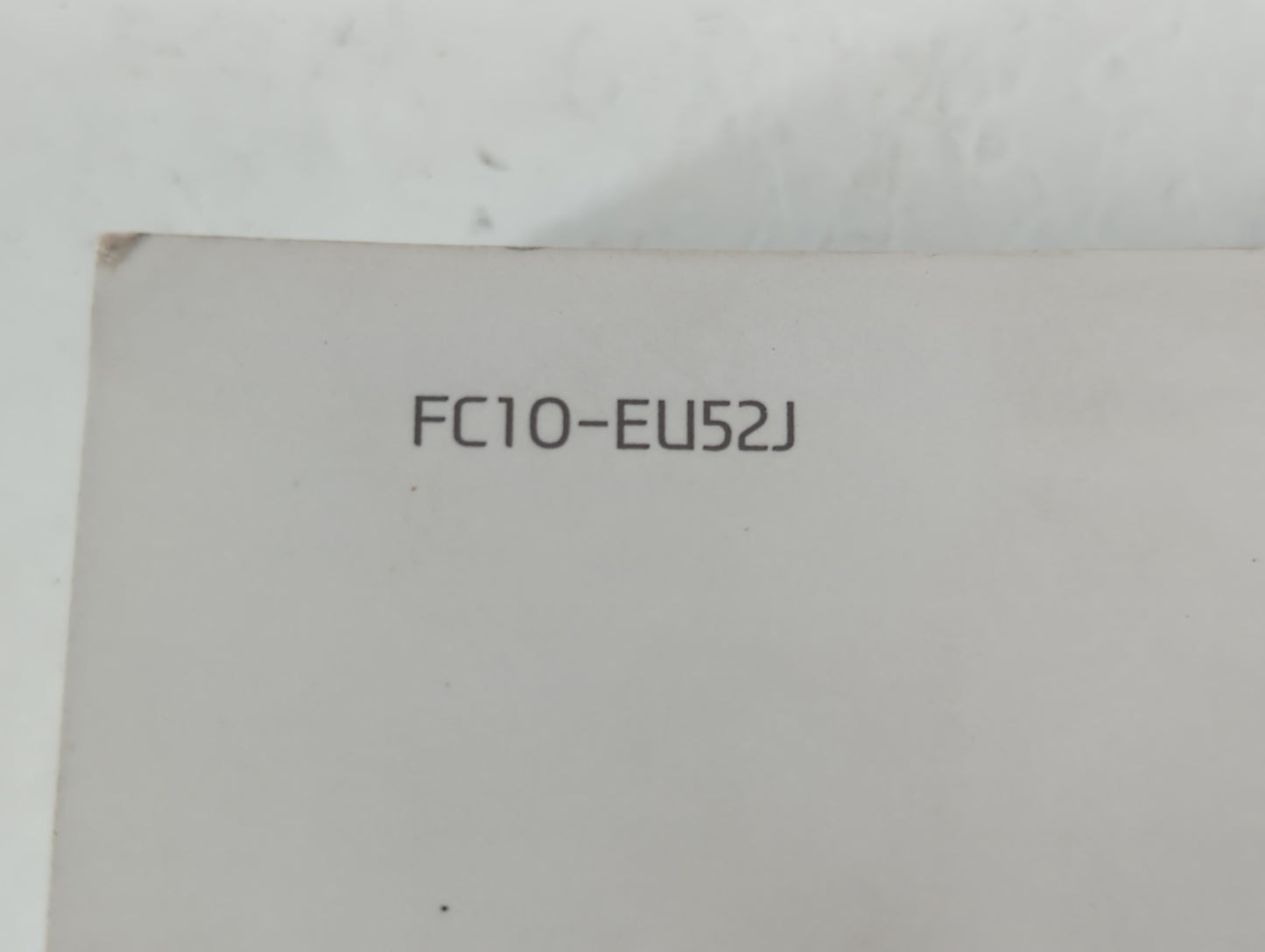 2015 Hyundai Sonata Owners Manual Book Guide P/N:FC10-EU52J OEM Used Auto Parts - Oemusedautoparts1.com