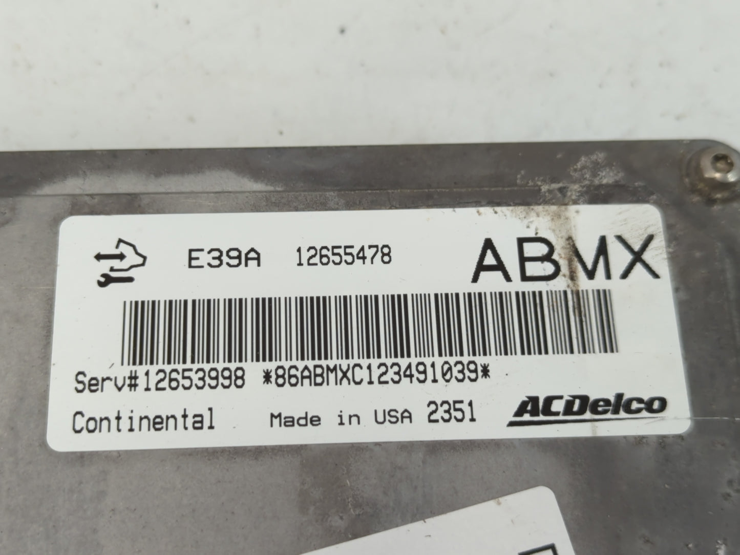 2013-2016 Chevrolet Traverse PCM Engine Control Computer ECU ECM PCU OEM P/N:12655478 Fits Fits 2013 2014 2015 2016 OEM Used Auto Parts - Oemusedautoparts1.com