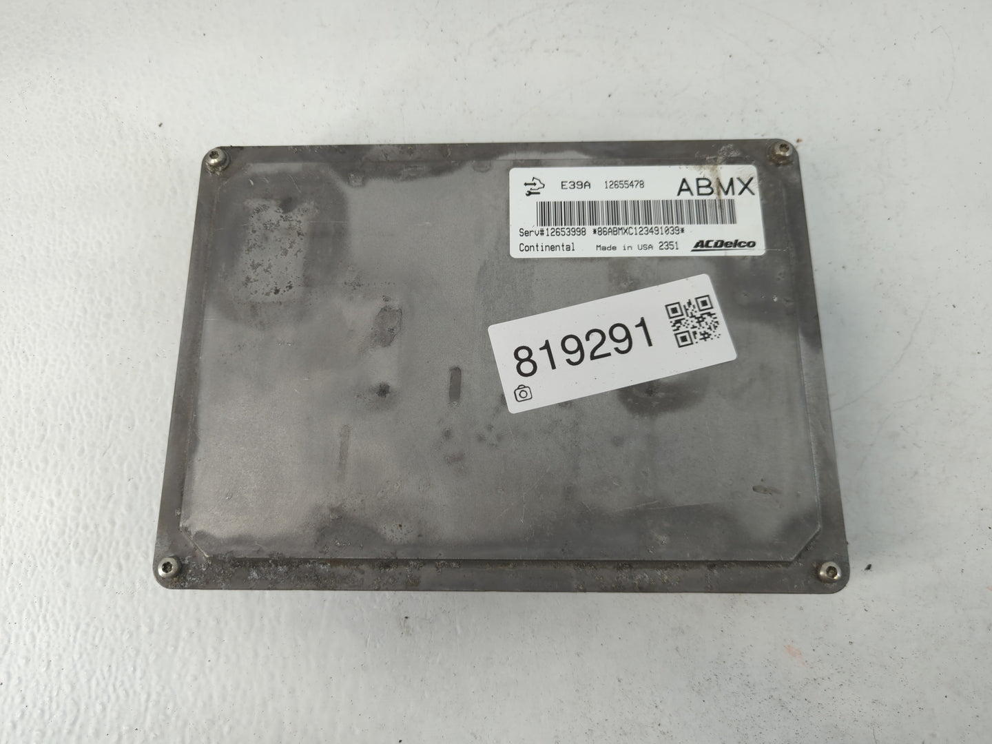 2013-2016 Chevrolet Traverse PCM Engine Control Computer ECU ECM PCU OEM P/N:12655478 Fits Fits 2013 2014 2015 2016 OEM Used Auto Parts - Oemusedautoparts1.com
