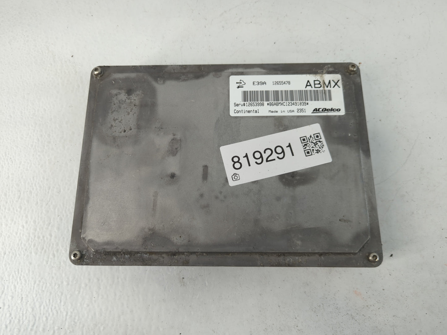 2013-2016 Chevrolet Traverse PCM Engine Control Computer ECU ECM PCU OEM P/N:12655478 Fits Fits 2013 2014 2015 2016 OEM Used Auto Parts - Oemusedautoparts1.com