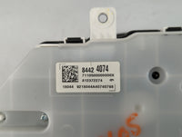 2018 Chevrolet Equinox Instrument Cluster Speedometer Gauges P/N:84424074 Fits OEM Used Auto Parts - Oemusedautoparts1.com