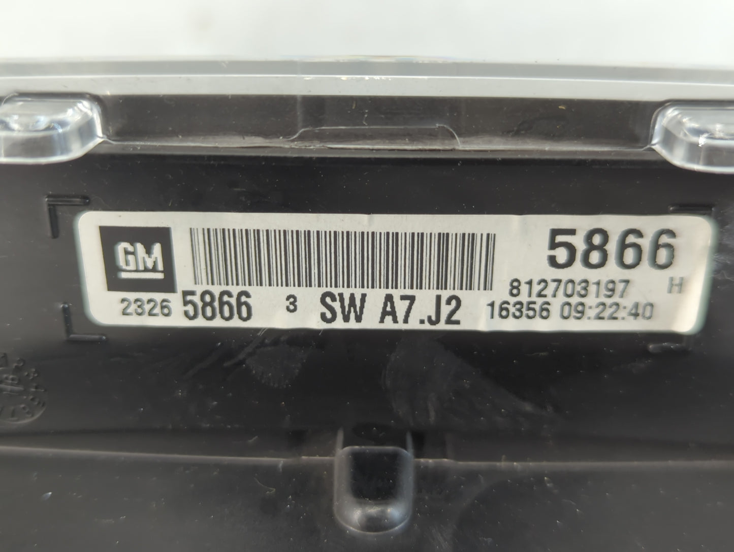 2013-2017 Gmc Terrain Instrument Cluster Speedometer Gauges P/N:23265866 Fits Fits 2013 2014 2015 2016 2017 OEM Used Auto Parts - Oemusedautoparts1.com