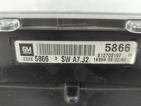 2013-2017 Gmc Terrain Instrument Cluster Speedometer Gauges P/N:23265866 Fits Fits 2013 2014 2015 2016 2017 OEM Used Auto Parts - Oemusedautoparts1.com