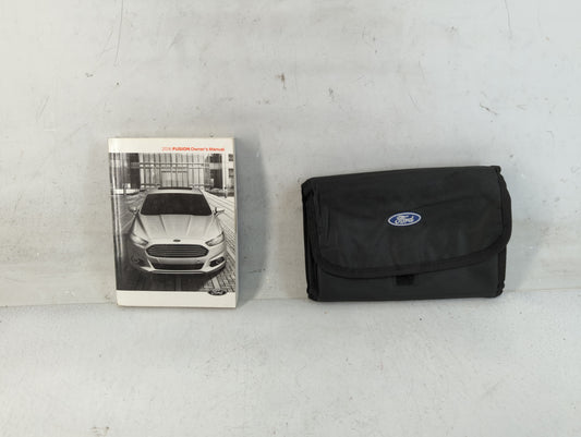 2016 Ford Fusion Owners Manual Book Guide P/N:GE5J 19A321 AA OEM Used Auto Parts - Oemusedautoparts1.com