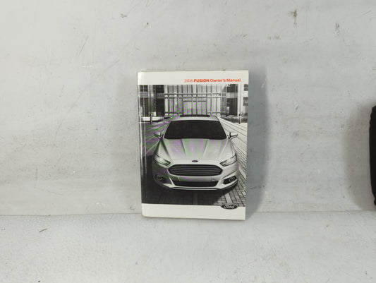 2016 Ford Fusion Owners Manual Book Guide P/N:GE5J 19A321 AA OEM Used Auto Parts