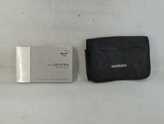 2015 Nissan Sentra Owners Manual Book Guide P/N:OM15EM 0B17U0 OEM Used Auto Parts - Oemusedautoparts1.com