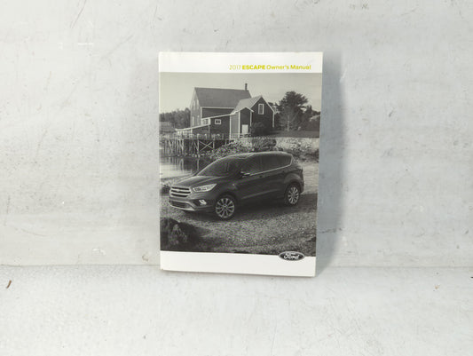 2016 Ford Escape Owners Manual Book Guide P/N:HJ5J19A321 AA OEM Used Auto Parts