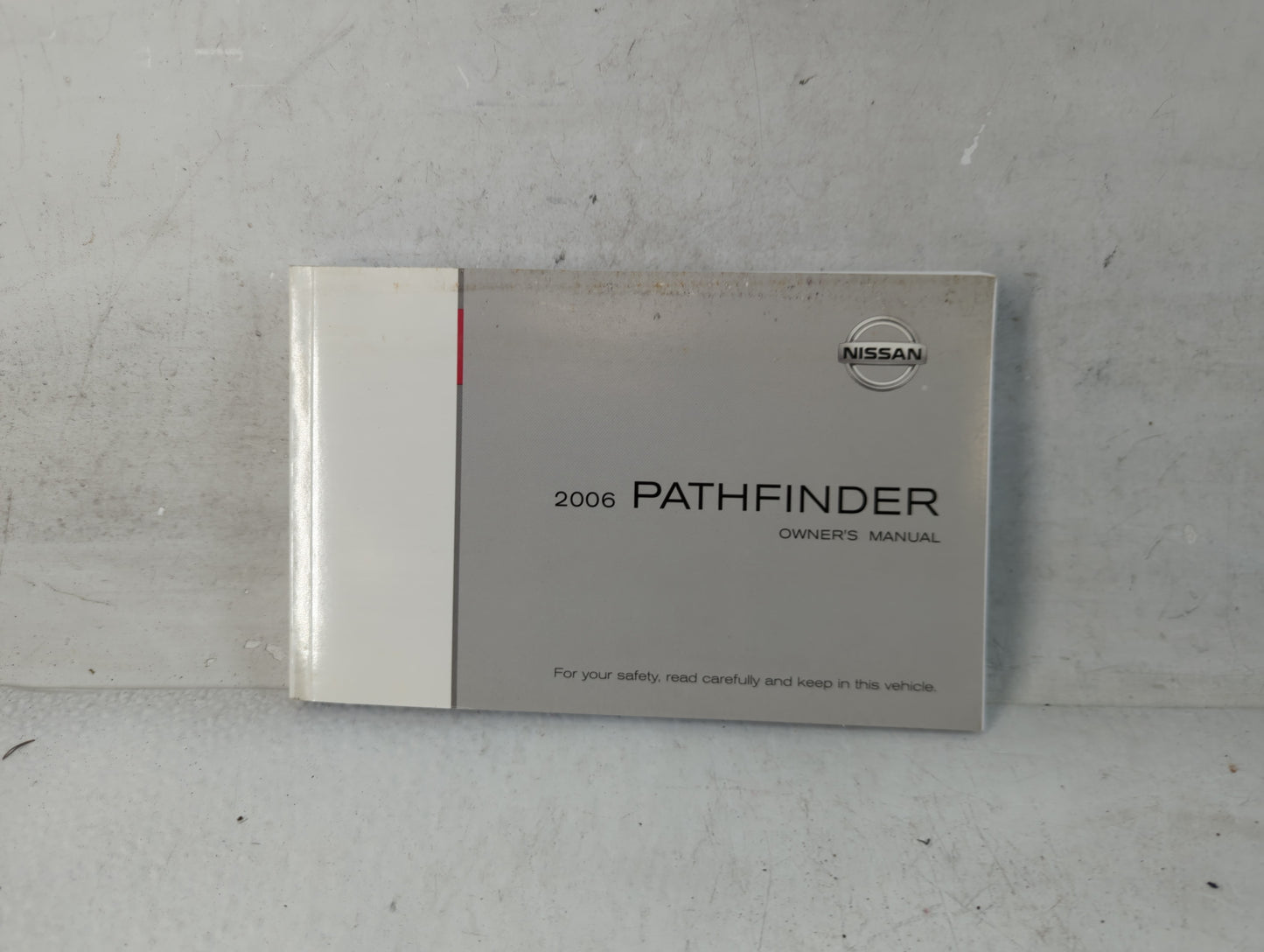 2006 Nissan Pathfinder Owners Manual Book Guide P/N:OM6E-0R51U2 OEM Used Auto Parts - Oemusedautoparts1.com