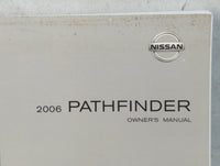 2006 Nissan Pathfinder Owners Manual Book Guide P/N:OM6E-0R51U2 OEM Used Auto Parts - Oemusedautoparts1.com