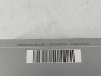 2014 Infiniti Qx80 Owners Manual Book Guide P/N:OM14E 0Z62U0 OEM Used Auto Parts - Oemusedautoparts1.com