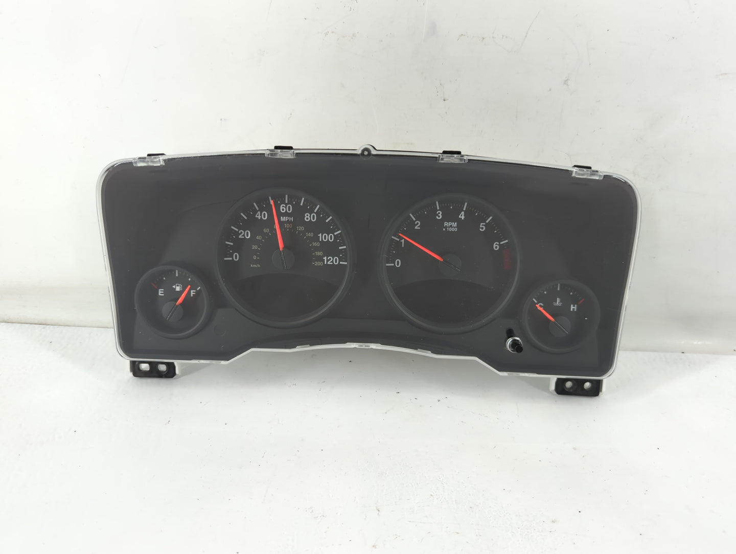 2011-2012 Jeep Patriot Instrument Cluster Speedometer Gauges P/N:CR-0035-302-M0-CB 68080402AE Fits Fits 2011 2012 OEM Used Auto Parts - Oemusedautoparts1.com