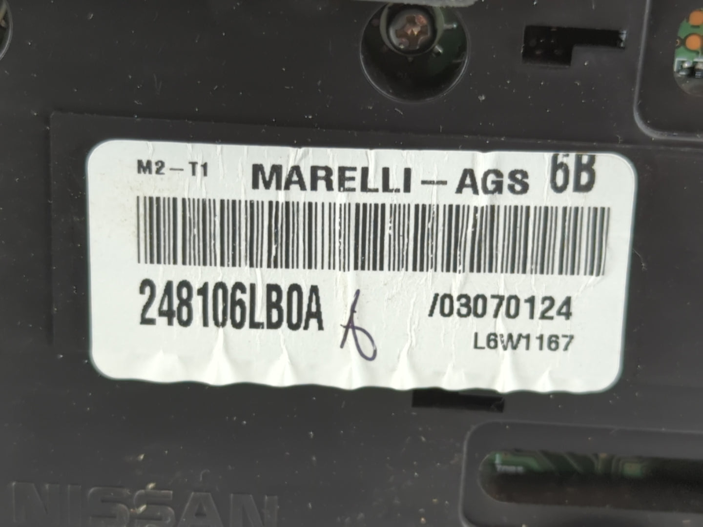 2020-2021 Nissan Sentra Instrument Cluster Speedometer Gauges P/N:248106LB0A Fits Fits 2020 2021 OEM Used Auto Parts - Oemusedautoparts1.com