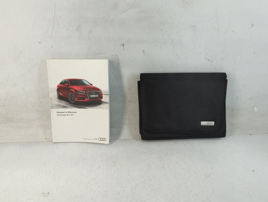 2016 Audi A3 Owners Manual Book Guide P/N:161.561.8V0.21 OEM Used Auto Parts - Oemusedautoparts1.com