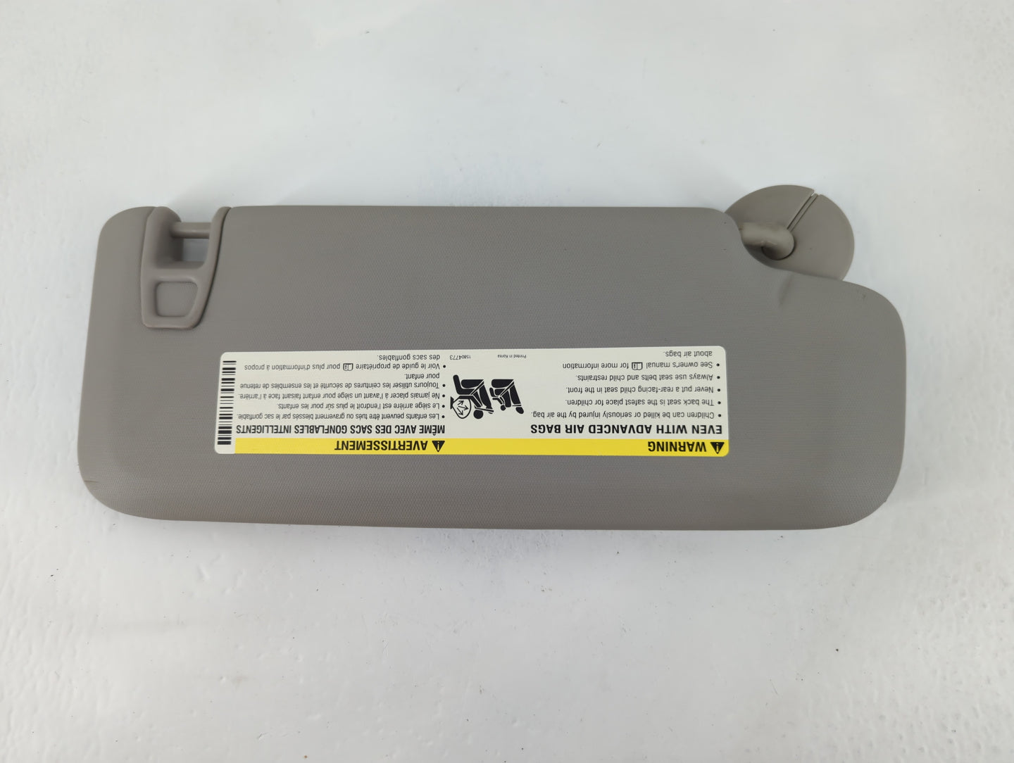 2011-2016 Chevrolet Cruze Sun Visor Shade Replacement Driver Left Mirror Fits Fits 2011 2012 2013 2014 2015 2016 OEM Used Auto Parts - Oemusedautoparts1.com