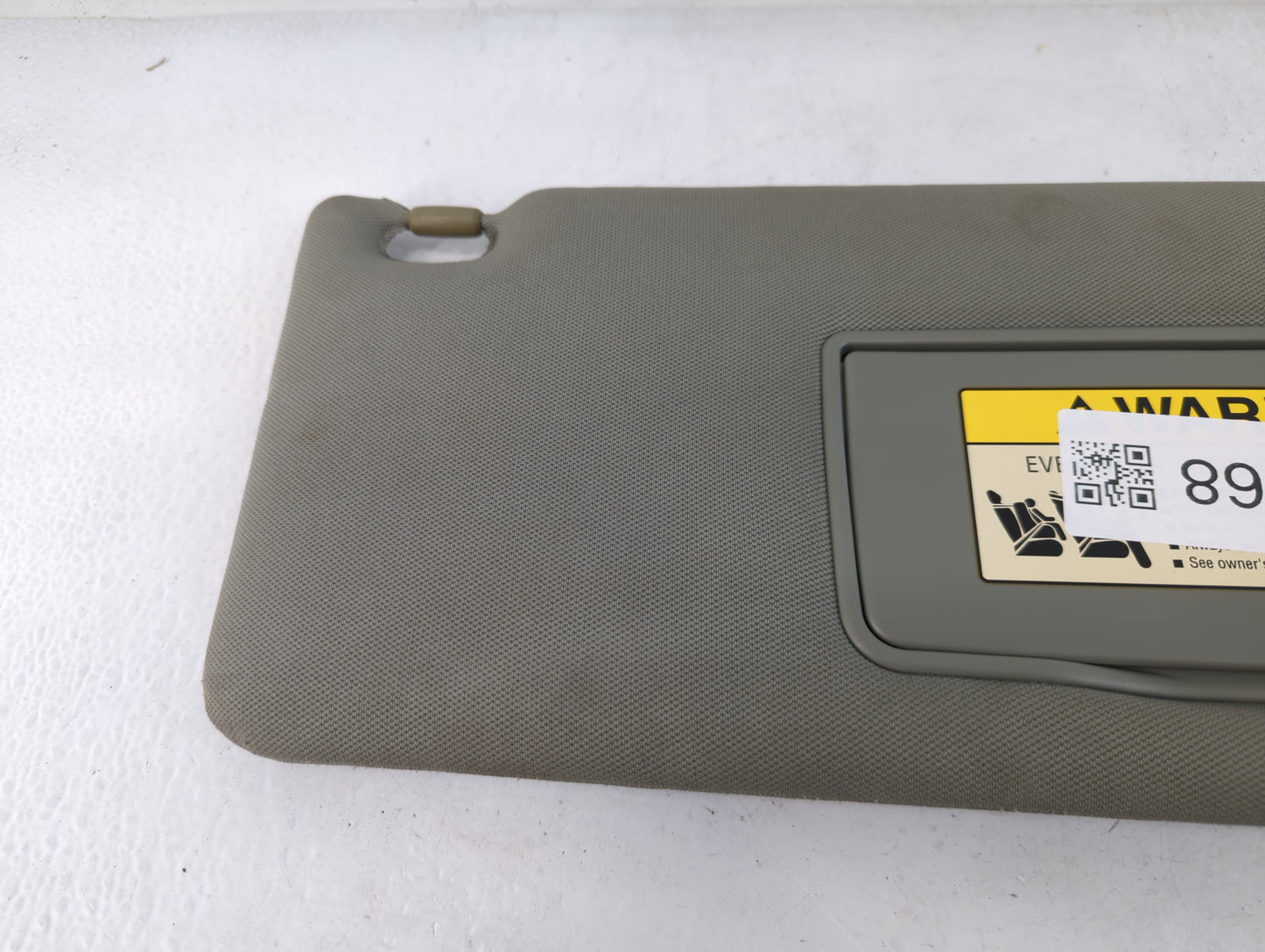 2006-2010 Honda Odyssey Sun Visor Shade Replacement Passenger Right Mirror Fits Fits 2006 2007 2008 2009 2010 OEM Used Auto Parts - Oemusedautoparts1.com
