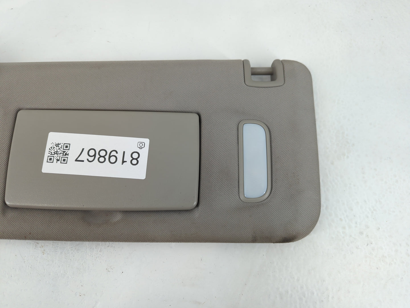 2012 Chevrolet Traverse Sun Visor Shade Replacement Driver Left Mirror Fits OEM Used Auto Parts - Oemusedautoparts1.com