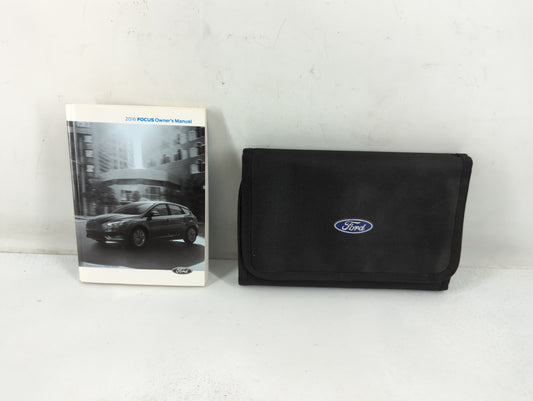 2016 Ford Focus Owners Manual Book Guide P/N:GM5J 19A321 AA OEM Used Auto Parts - Oemusedautoparts1.com