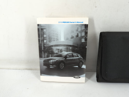 2016 Ford Focus Owners Manual Book Guide P/N:GM5J 19A321 AA OEM Used Auto Parts
