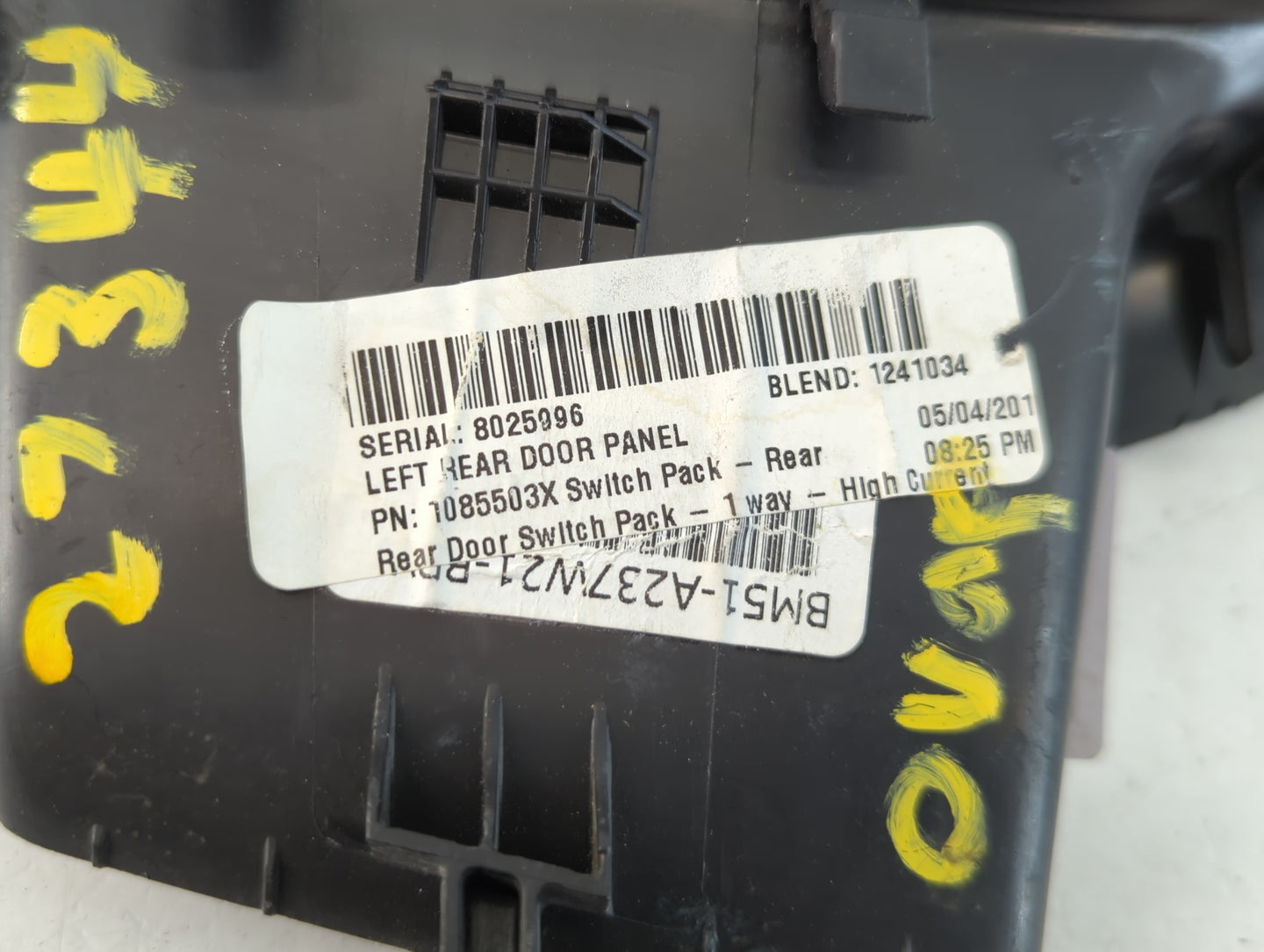 2012-2018 Ford Focus Master Power Window Switch Replacement Driver Side Left P/N:1085503X Fits OEM Used Auto Parts - Oemusedautoparts1.com