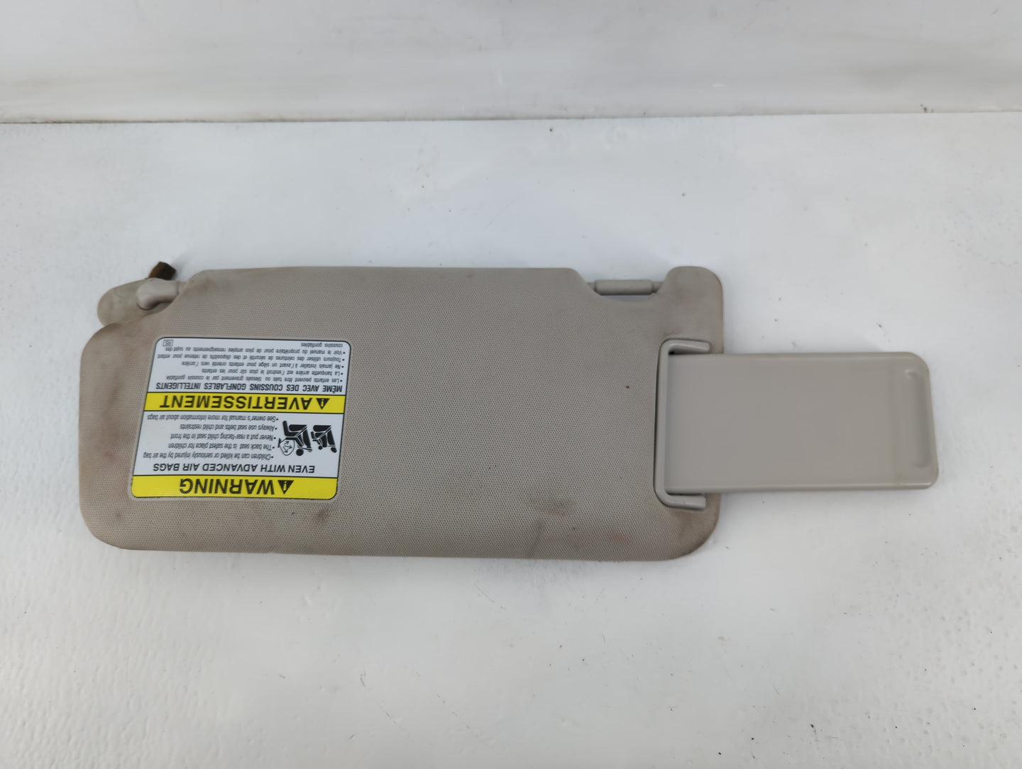 2010-2014 Subaru Legacy Sun Visor Shade Replacement Passenger Right Mirror Fits Fits 2010 2011 2012 2013 2014 OEM Used Auto Parts - Oemusedautoparts1.com
