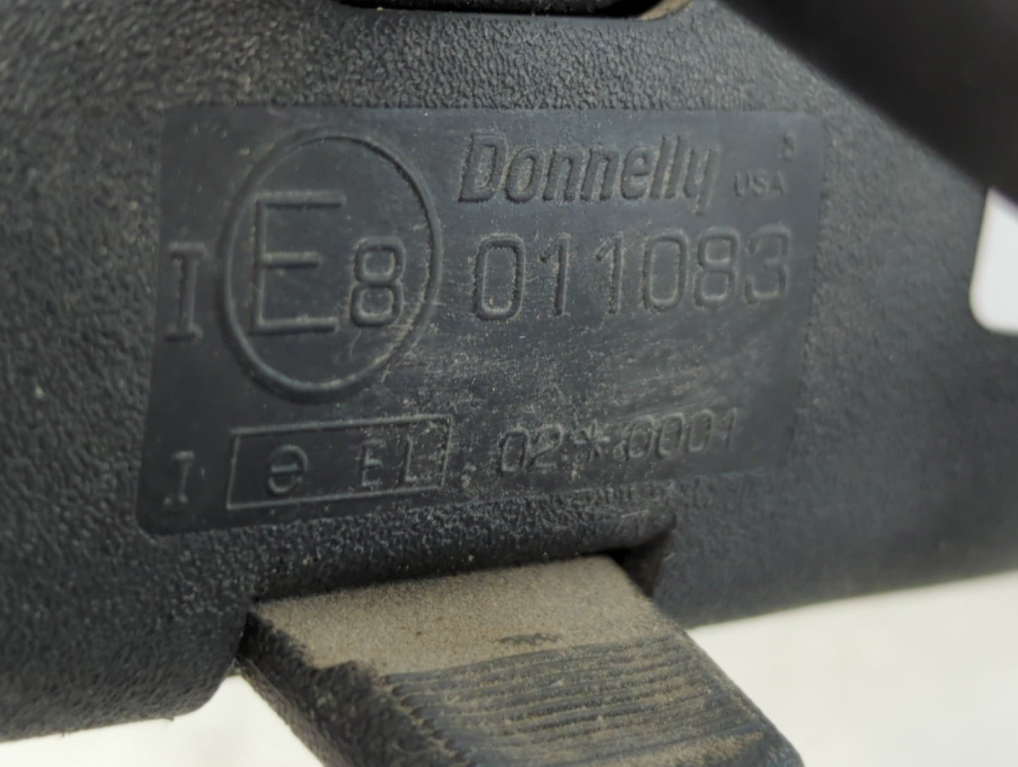 2001 Ford Mustang Interior Rear View Mirror Replacement OEM P/N:E8011083 Fits OEM Used Auto Parts - Oemusedautoparts1.com