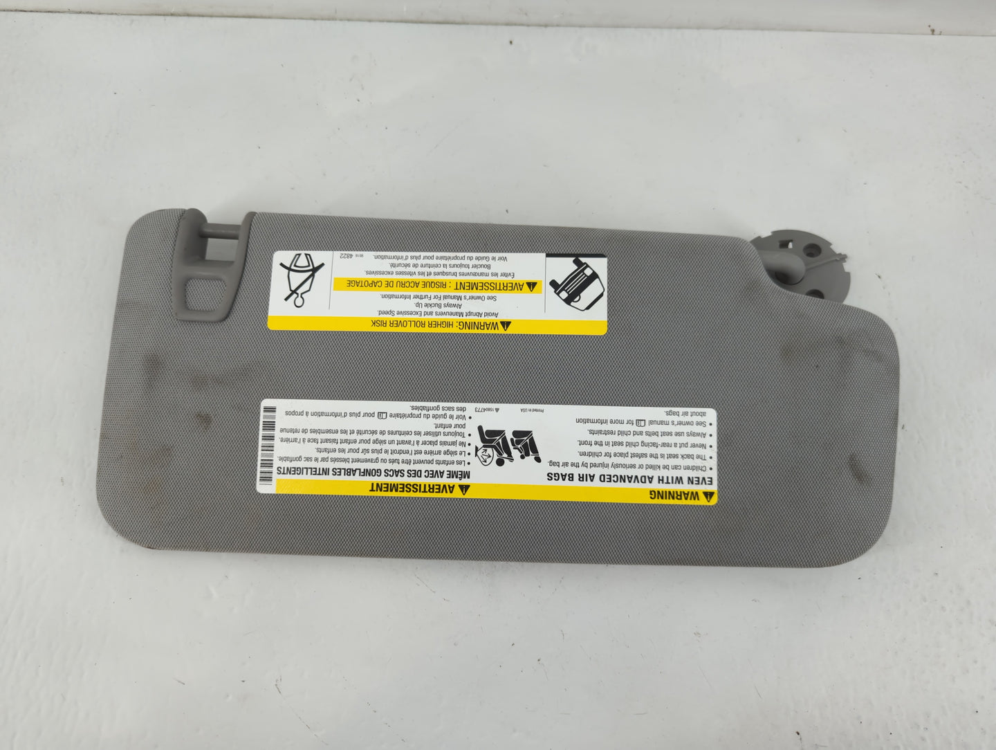 2017-2021 Chevrolet Trax Sun Visor Shade Replacement Driver Left Mirror Fits Fits 2017 2018 2019 2020 2021 OEM Used Auto Parts - Oemusedautoparts1.com