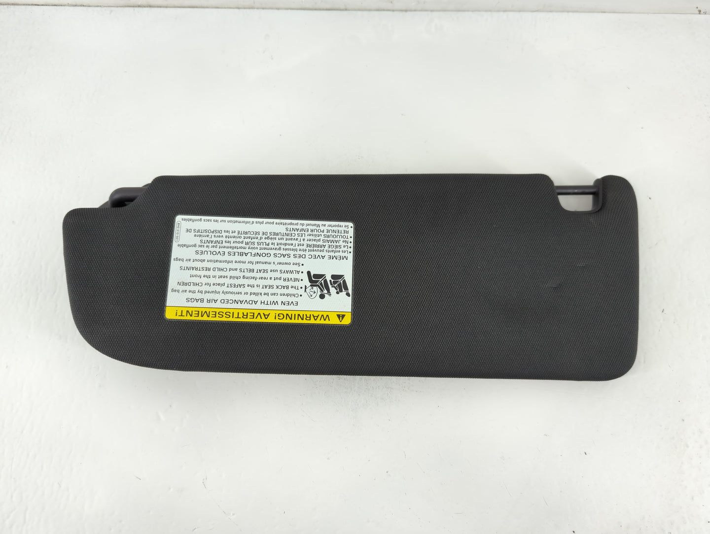 2016-2018 Audi A6 Sun Visor Shade Replacement Passenger Right Mirror Fits Fits 2016 2017 2018 OEM Used Auto Parts - Oemusedautoparts1.com