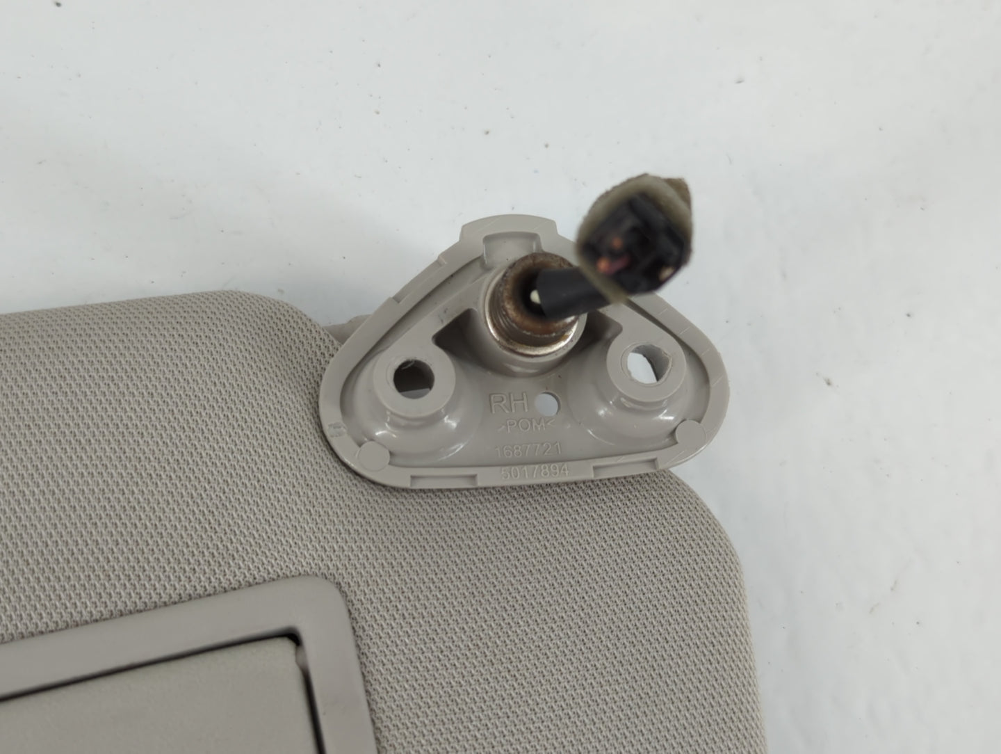 2010-2014 Subaru Legacy Sun Visor Shade Replacement Passenger Right Mirror Fits Fits 2010 2011 2012 2013 2014 OEM Used Auto Parts - Oemusedautoparts1.com