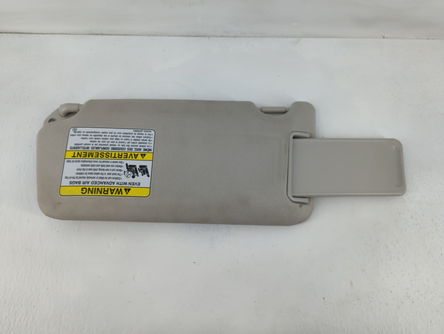 2010-2014 Subaru Legacy Sun Visor Shade Replacement Passenger Right Mirror Fits Fits 2010 2011 2012 2013 2014 OEM Used Auto Parts - Oemusedautoparts1.com