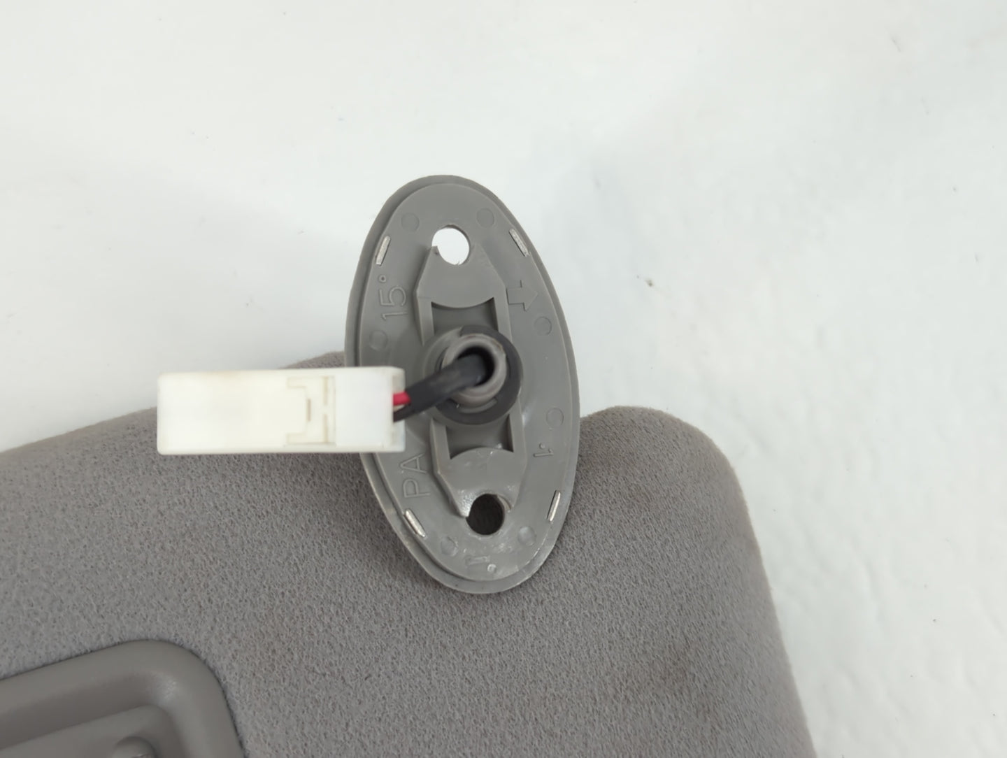 2006-2009 Toyota Prius Sun Visor Shade Replacement Passenger Right Mirror Fits Fits 2006 2007 2008 2009 OEM Used Auto Parts - Oemusedautoparts1.com