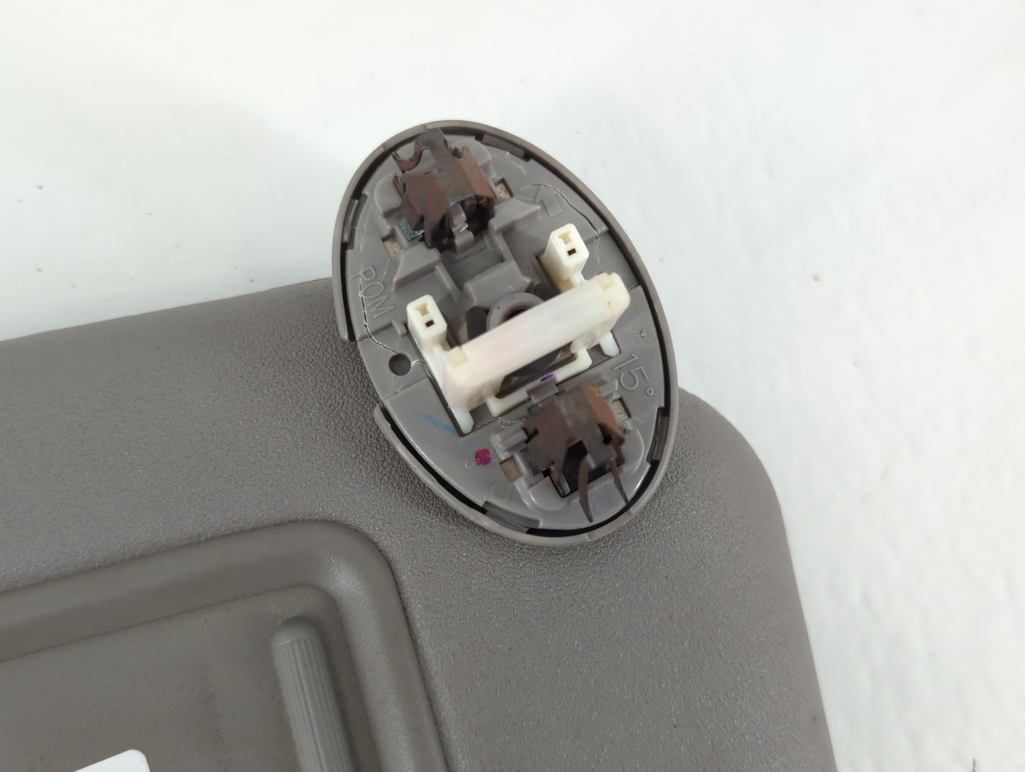 2006-2009 Toyota Rav4 Sun Visor Shade Replacement Passenger Right Mirror Fits Fits 2006 2007 2008 2009 OEM Used Auto Parts - Oemusedautoparts1.com