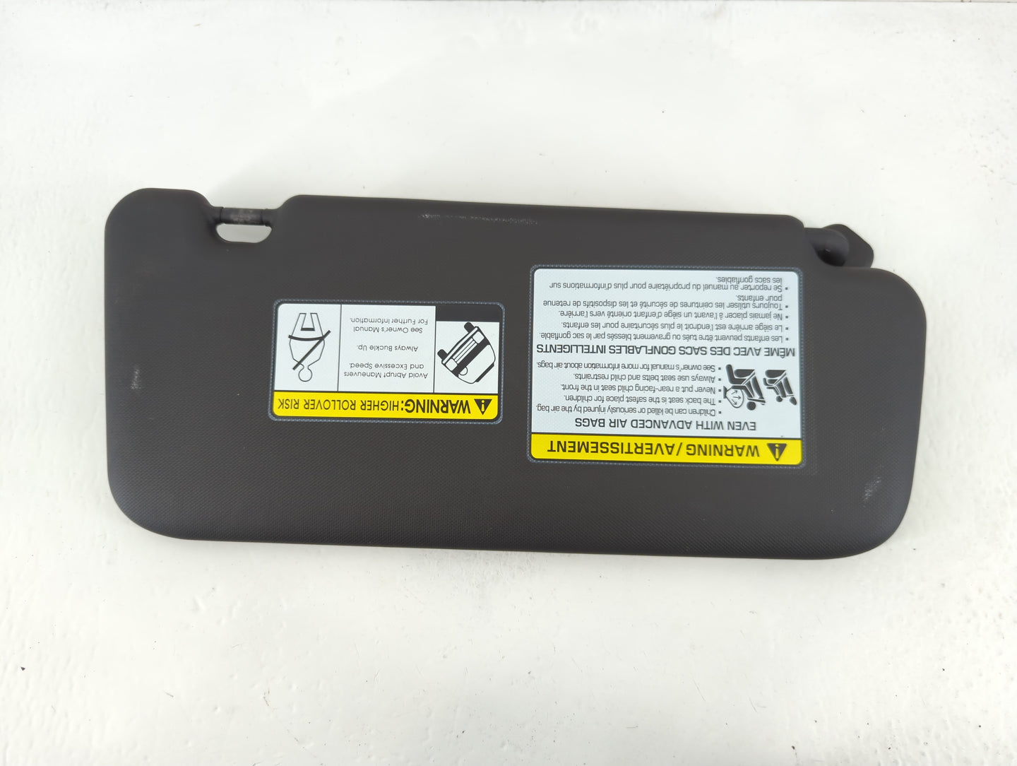 2022 Hyundai Kona Sun Visor Shade Replacement Driver Left Mirror Fits OEM Used Auto Parts - Oemusedautoparts1.com