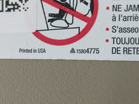 2003-2021 Chevrolet Express 2500 Sun Visor Shade Replacement Passenger Right Mirror Fits OEM Used Auto Parts - Oemusedautoparts1.com