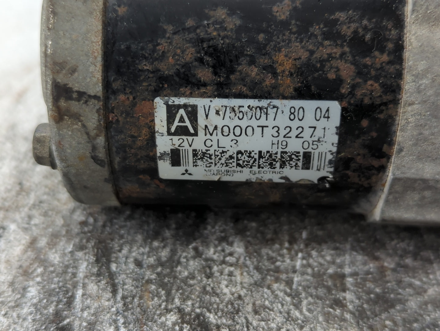 2008-2016 Mini Cooper Car Starter Motor Solenoid OEM P/N:M000T32271 Fits Fits 2008 2009 2010 2011 2012 2013 2014 2015 2016 OEM Used Auto Parts - Oemusedautoparts1.com