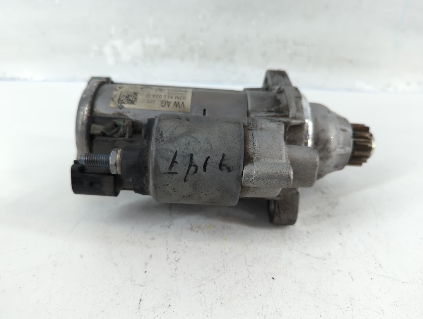 2018-2022 Volkswagen Tiguan Car Starter Motor Solenoid OEM P/N:02M 911 024 Q Fits Fits 2018 2019 2020 2021 2022 OEM Used Auto Parts - Oemusedautoparts1.com