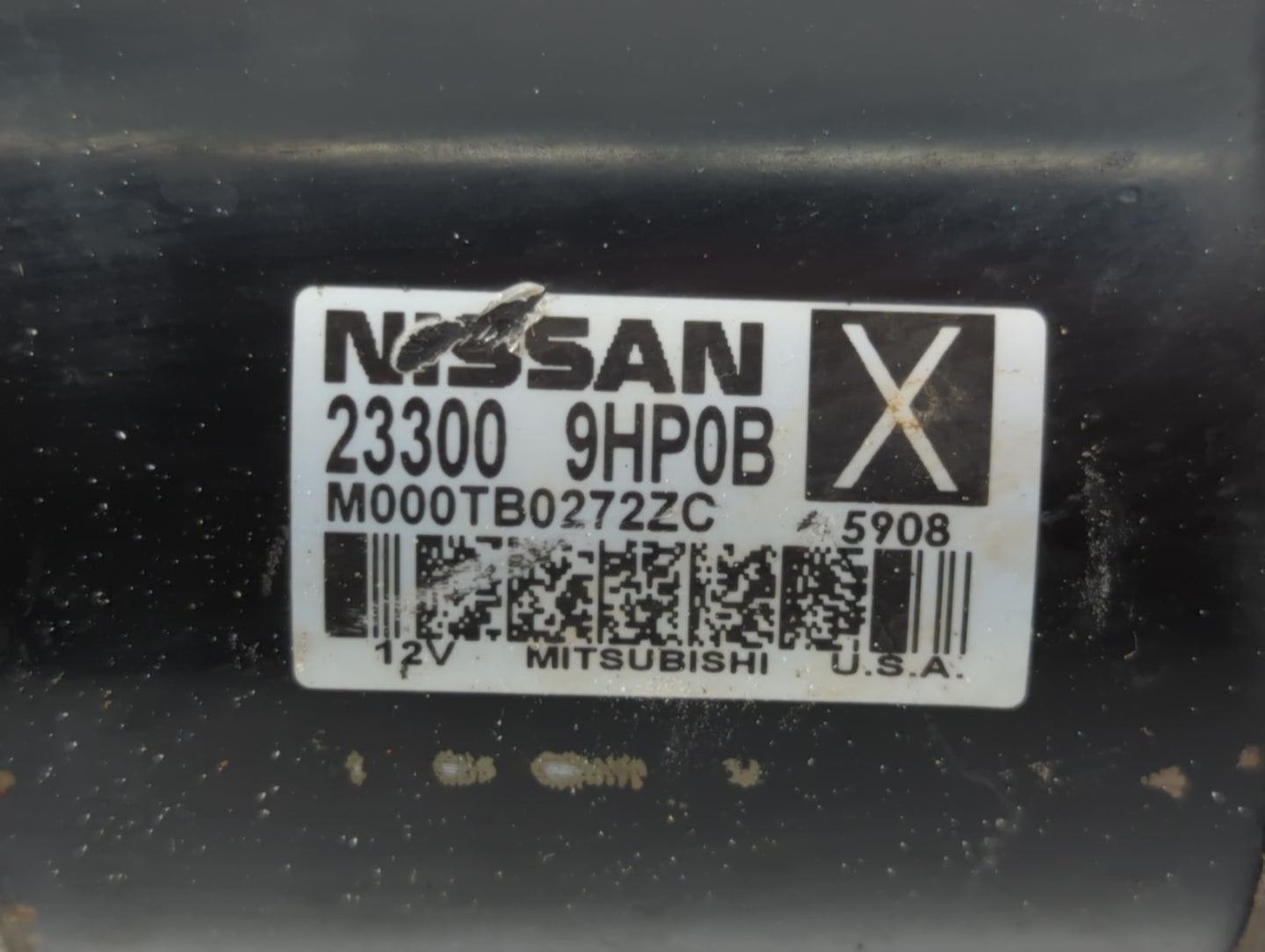 2015-2020 Nissan Pathfinder Car Starter Motor Solenoid OEM P/N:23300 9HP0B Fits Fits 2015 2016 2017 2018 2019 2020 2021 2022 OEM Used Auto Parts - Oemusedautoparts1.com