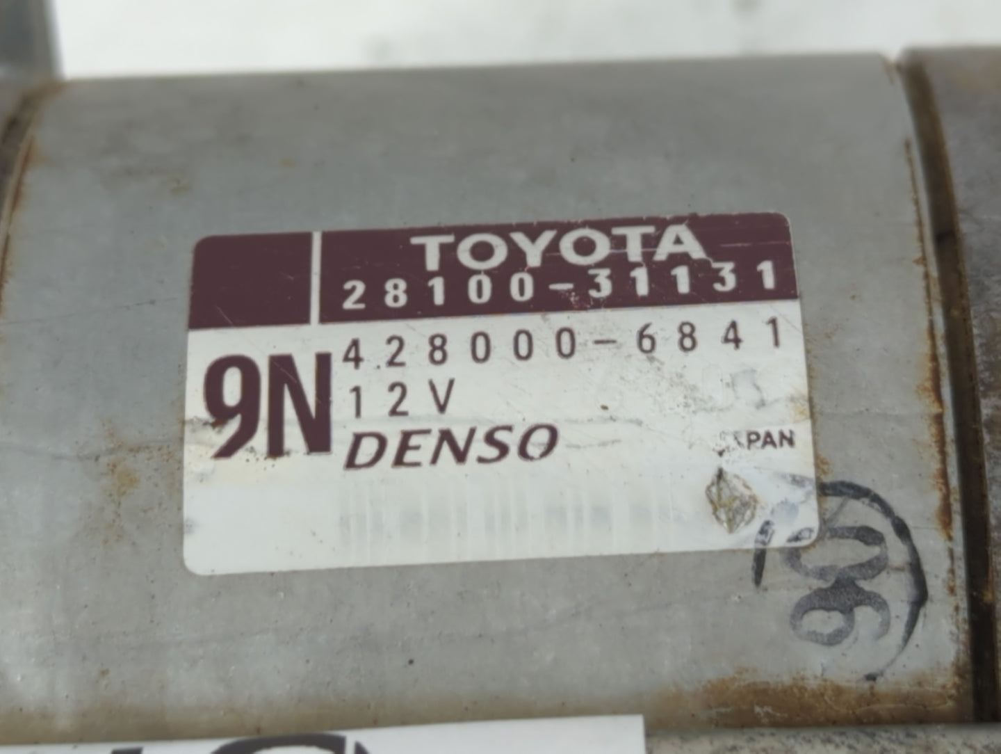 2010-2022 Toyota 4runner Car Starter Motor Solenoid OEM P/N:28100-31131 Fits OEM Used Auto Parts - Oemusedautoparts1.com